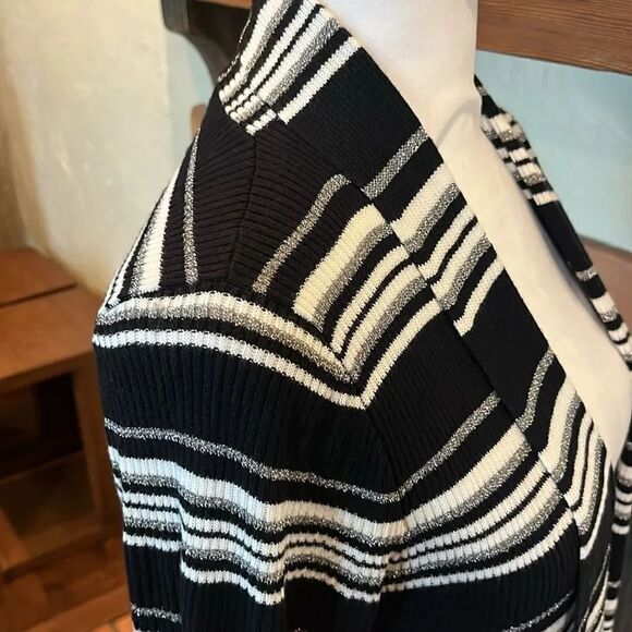 L’Agence Marija Striped Knit Duster, size M - Picture 5 of 14